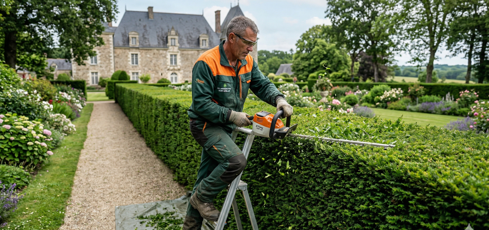 Taille de haie professionnelle